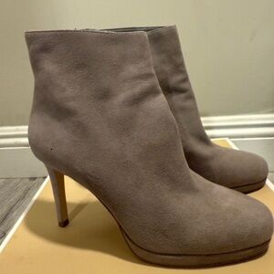 Michael Kors Taupe Heeled Boots